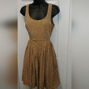 Club Monaco silk palm tree dress
